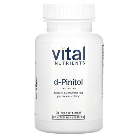 Основное фото товара Vital Nutrients, Витамин B8 Инозитол, d-Pinitol, 60 капсул