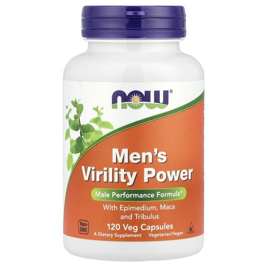 Основное фото товара NOW, Поддержание сексуальности, Men's Virility Power, 120 ка