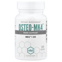 Підтримка суглобів Osteo-MK4 NBI Health 60 капсул