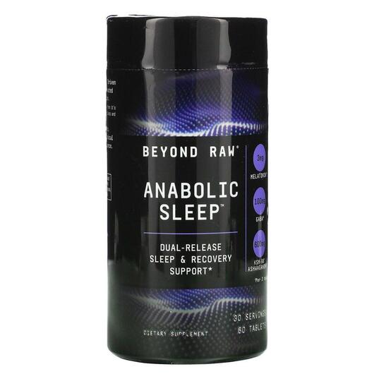 Основное фото товара GNC, Поддержка сна, Beyond Raw Anabolic Sleep, 60 таблеток