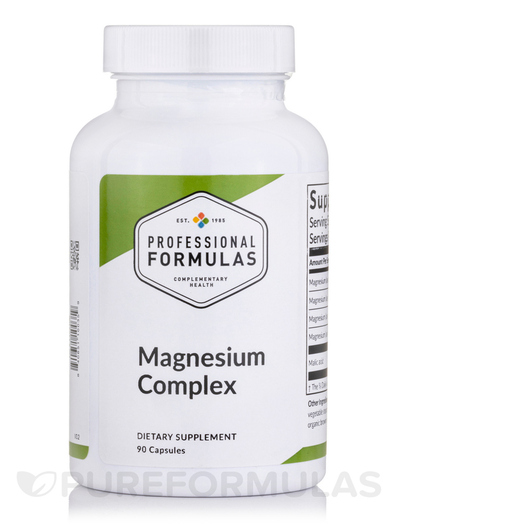 Основное фото товара Professional Formulas, Магний, Magnesium Complex, 90 капсул
