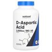 L-Аспартат, Performance D-Aspartic Acid 2000 mg, 180 капсул