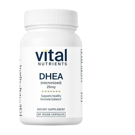 Основное фото товара Дегидроэпиандростерон, DHEA micronized 25 mg, 60 капсул