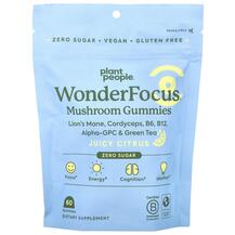 WonderFocus Mushroom Gummies Juicy Citrus Грибы