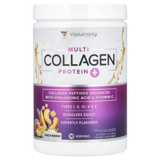 Основное фото товара Коллаген, Multi Collagen Protein+ Peach Mango, 285 г