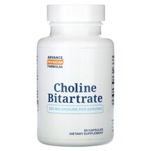 Choline Bitartrate 650 mg Холин Битурат Advance