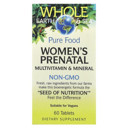 Основное фото товара Whole Earth & Sea Women's Prenatal, Витамины для женщин,