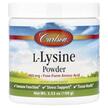 Фото товара Carlson, L-Лизин, L-Lysine Powder, 100 г