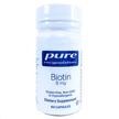 Pure Encapsulations, Биотин 8 мг, Biotin 8 mg, 60 капсул