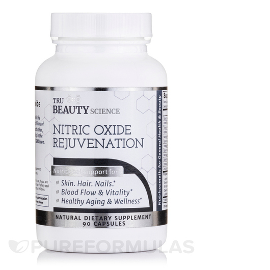 Основное фото товара Кожа ногти волосы, Nitric Oxide Rejuvenation, 90 капсул