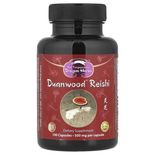 Основное фото товара Грибы Рейши 500 мг, Duanwood Reishi 500 mg, 100 капсул