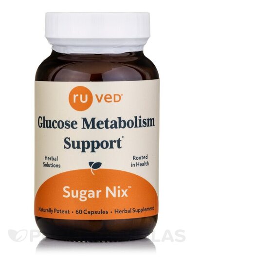 Основное фото товара Sugar Nix Glucose Metabolism Support, Поддержка уровня сахара, 60