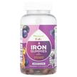 Фото товару Kids Iron Gummies with Vitamin C Grape, Залізо, 120 таблеток