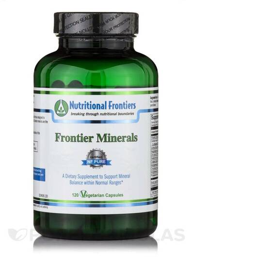 Основне фото товара Frontier Minerals, Мінеральні добавки, 120 капсул