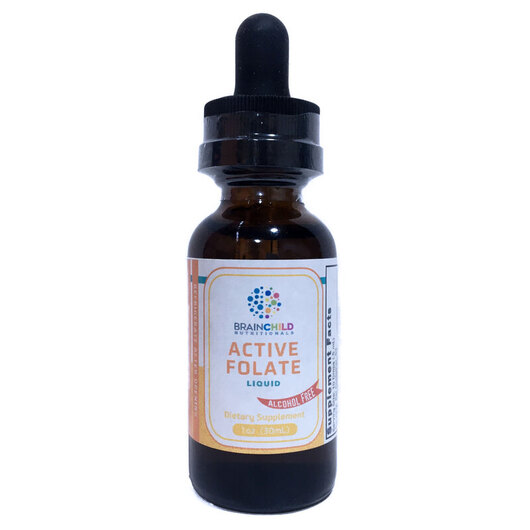 Основное фото товара BrainChild Nutritionals, Метилфолат, Active Folate Liquid, 30 мл