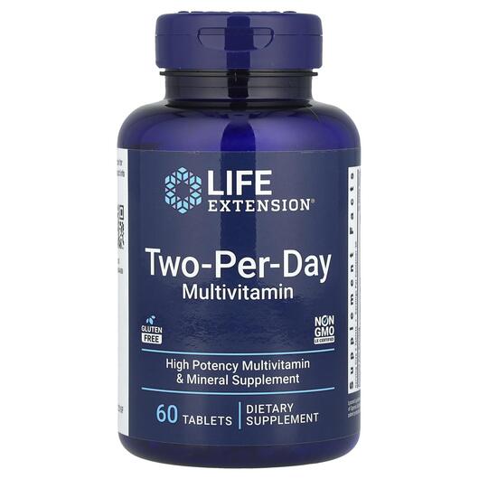 Основное фото товара Мультивитамины, Two-Per-Day Multivitamin, 60 таблеток