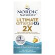 Nordic Naturals, Ultimate Omega 2X, Омега 3, 60 капсул