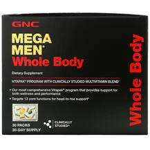 Вітаміни Мега Мен Mega Men Whole Body GNC 30 шт
