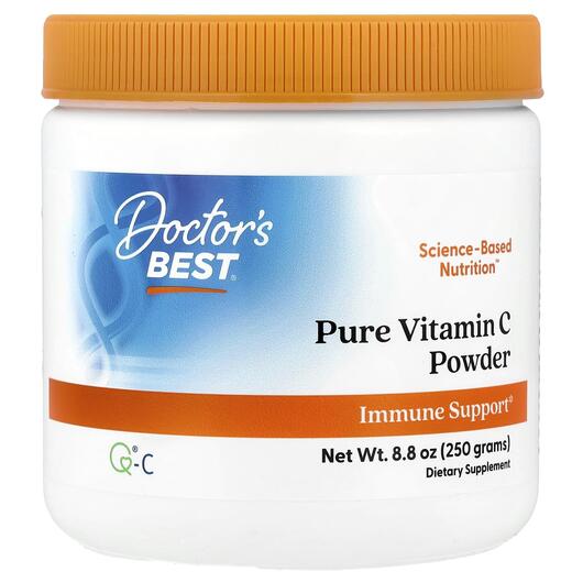 Основное фото товара Doctor's Best, Витамин С в порошке с Q-C, C Powder + Q-C, 25