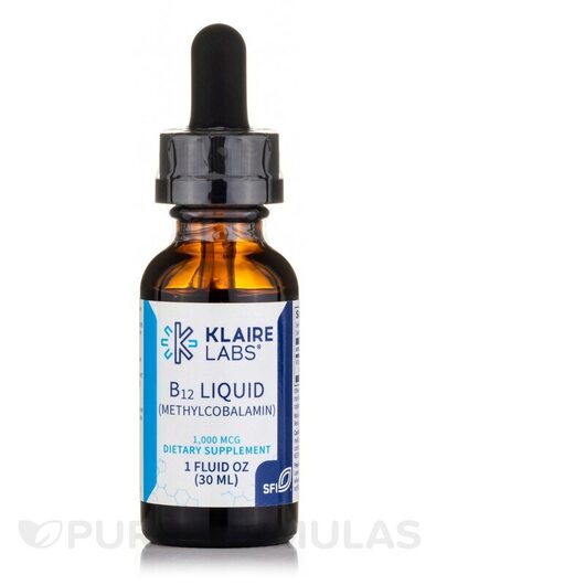 Основное фото товара Метилкобаламин B12, B12 Liquid Methylcobalamin 1000 mcg, 30 мл
