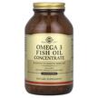 Фото товара Solgar, Омега-3, Omega 3 Fish Oil Concentrate, 120 капсул