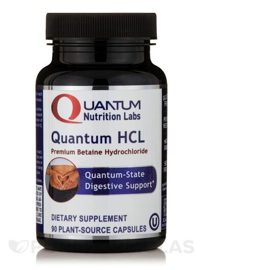 Основное фото товара Бетаин гидрохлорид, Quantum HCL, 90 капсул