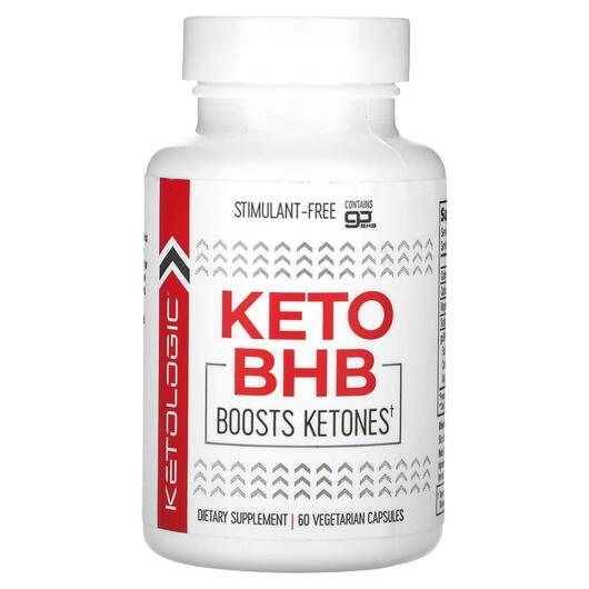 Основное фото товара KetoLogic, Контроль веса, Keto BHB, 60 капсул