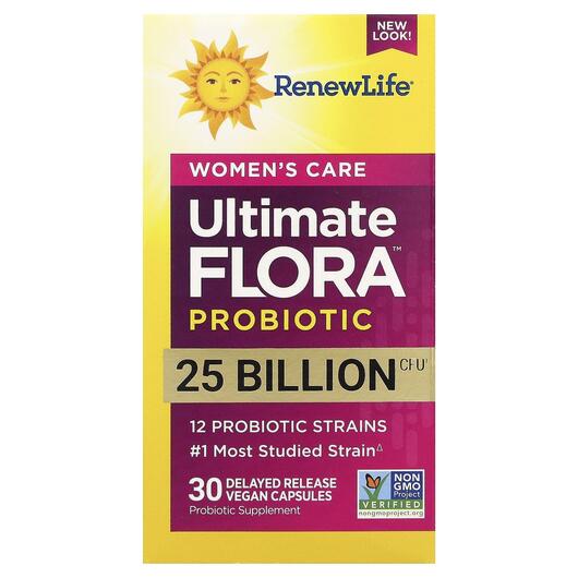 Основное фото товара Ultimate Flora Women's Care Probiotic, Пробиотики для женщин