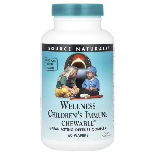 Основное фото товара Wellness Children's Immune Chewable, Поддержка иммунитета, 6