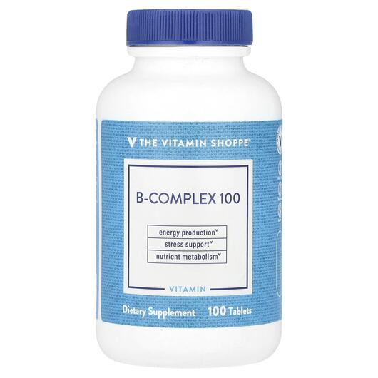 Основное фото товара TheVitaminShoppe, B-комплекс, B-Complex 100, 100 таблеток