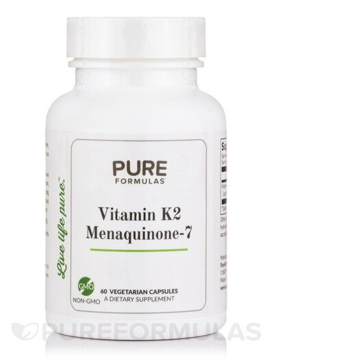 Основное фото товара Витамин K Филлохинон, Vitamin K2 Menaquinone-7, 60 капсул