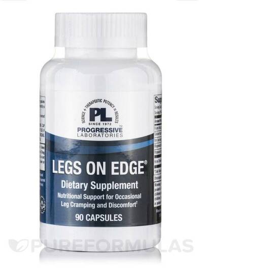 Основное фото товара Progressive Labs, Поддержка вен ног, Legs On Edge, 90 капсул