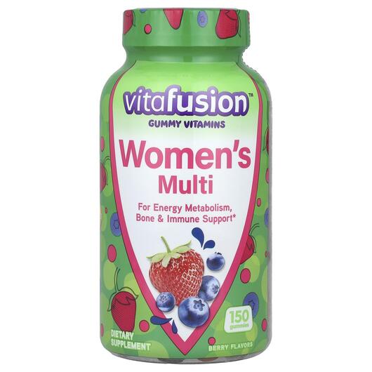 Основное фото товара Женские жевательные витамины, Women's Multi Berry, 150 конфе