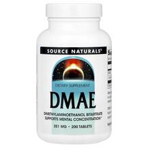 DMAE 351 mg DMAE 351 мг Source Naturals 200 таблеток