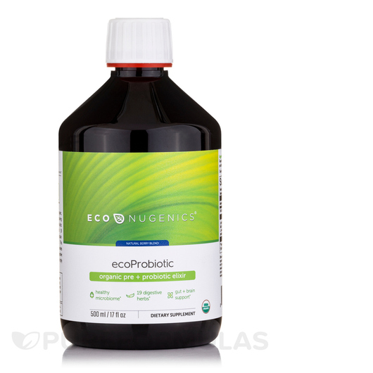 Основне фото товара ecoProbiotic Natural Berry Flavor, Пробіотики, 500 мл