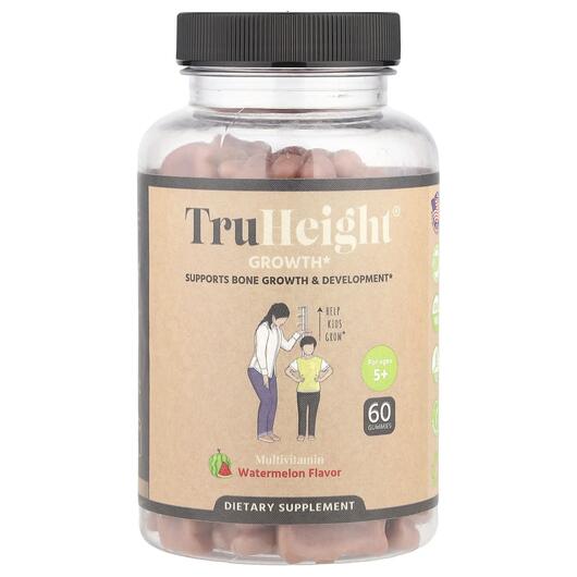 Основное фото товара TruHeight, Витамины для роста, Growth Gummies, 60 таблеток