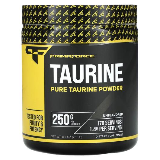 Основное фото товара Primaforce, L-Таурин, Pure Taurine Powder Unflavored, 250 г