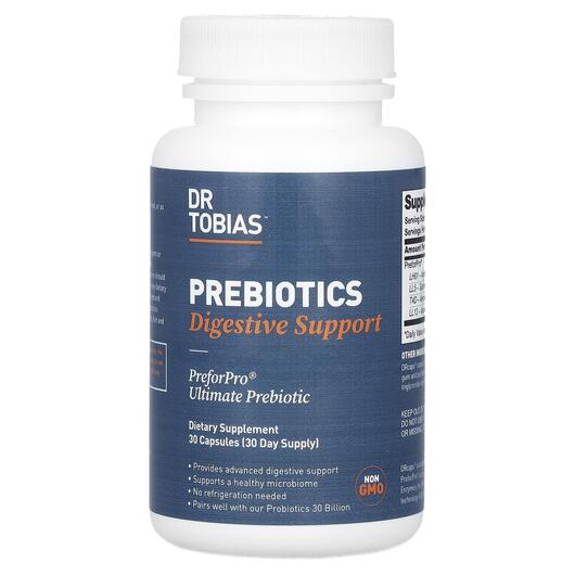 Основное фото товара Dr Tobias, Пребиотики, Prebiotics, 30 капсул