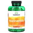 Фото товара Swanson, Ниацинамид, Niacinamide 500 mg, 250 капсул