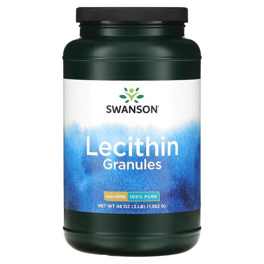 Основное фото товара Swanson, Лецитин, Lecithin Granules, 1362 г