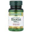 Фото товара Nature's Bounty, Биотин 5000 мкг, Biotin 5000 mcg, 60 таблет