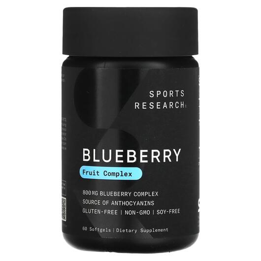 Основное фото товара Blueberry Concentrate 800 mg, Черника концентрат 800 мг, 60 капсу