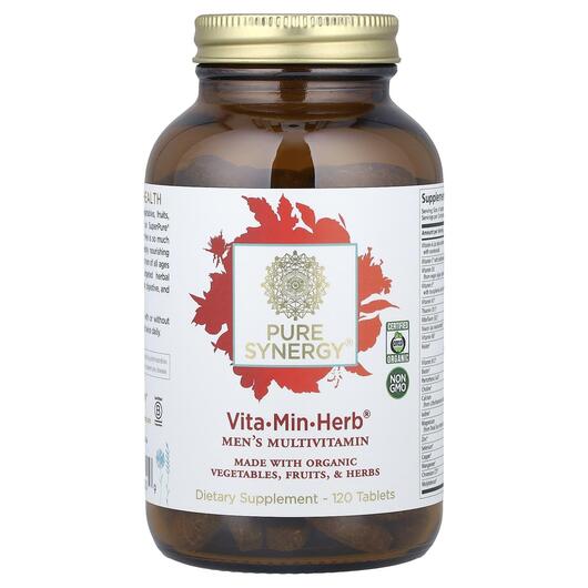 Основне фото товара Vita·Min·Herb Multi for Men, Вітаміни для чоловіків