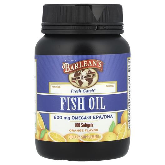 Основное фото товара Рыбий жир Омега-3 EPA DHA, Fish Oil Omega-3 EPA DHA, 100 капсул