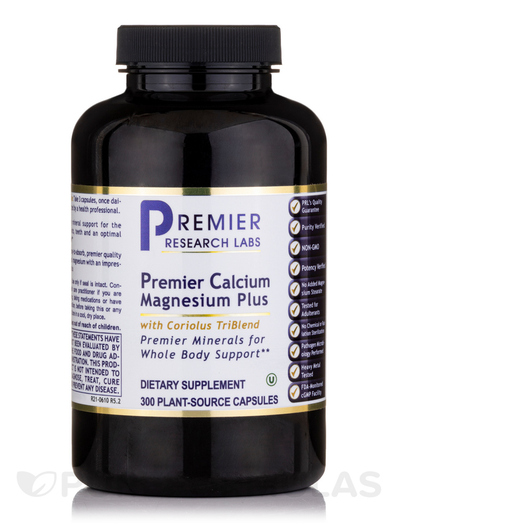 Основное фото товара Кальций Магний, Premier Calcium Magnesium Plus, 300 капсул