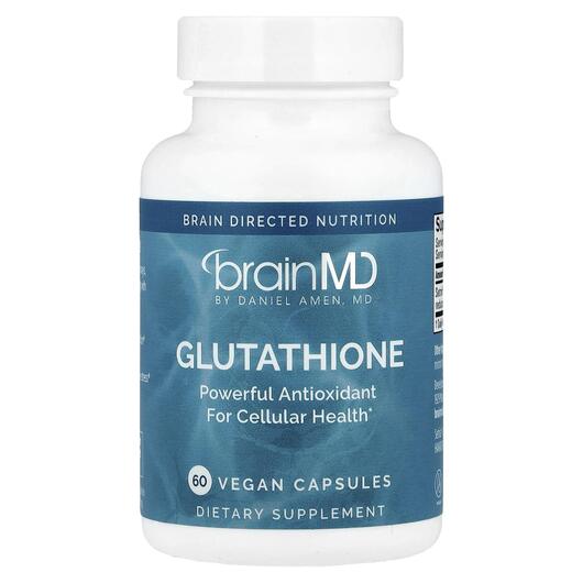 Основное фото товара BrainMD, L-Глутатион, Glutathione, 60 капсул