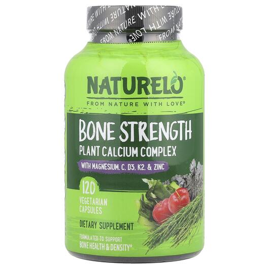 Основное фото товара Naturelo, Укрепление костей, Bone Strength, 120 капсул