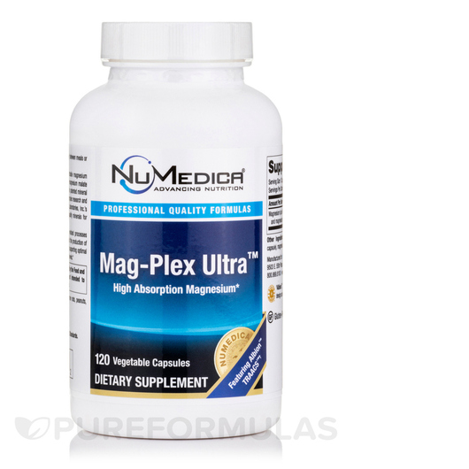 Основное фото товара NuMedica, Магний, Mag-Plex Ultra, 120 капсул