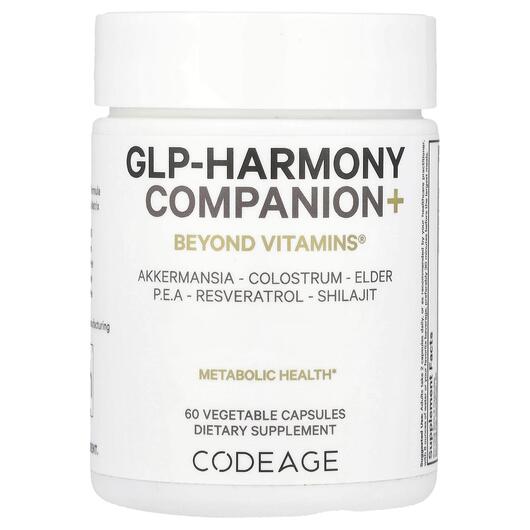 Основное фото товара CodeAge, Поддержка кишечника, GLP-Harmony Companion+, 60 капсул