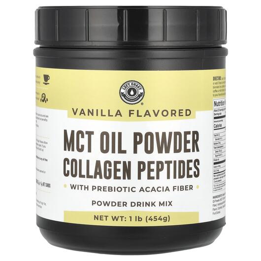 Основное фото товара MCT Oil Powder Collagen Peptides with Prebiotic Acacia, MCT Масло